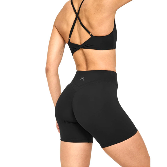 Oner Active Black Unified Wrap Shorts 6" Size S - Picture 6 of 7